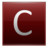 Letter C red Icon